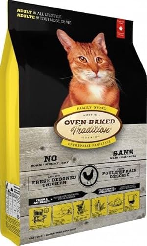 Oven Baked Tradition Cat Food Adult Chicken Huhn Trockenfutter für Erwachsene Katzen 2,27kg von Oven Baked Tradition