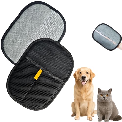 Ovyntremis 2er-Pack Tierhaarentferner-Handschuhe für Hunde und Katzen, effizienter Katzen- und Hundehaarentferner, multifunktionale Haustierpflege-Handschuhe zum Enthaaren und Baden Ovyntremis 2er-Pack Tierhaarentferner-Handschuhe für Hunde und Katzen, effizienter Katzen- und Hundehaarentferner, multifunktionale Haustierpflege-Handschuhe zum Enthaaren und Baden von Ovyntremis