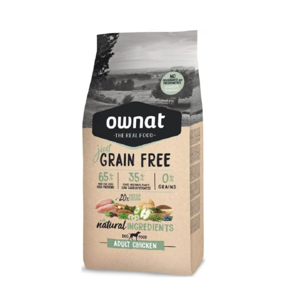 Ownat Dog Just Grain Free Huhn - 3 kg von Ownat Just Grain Free