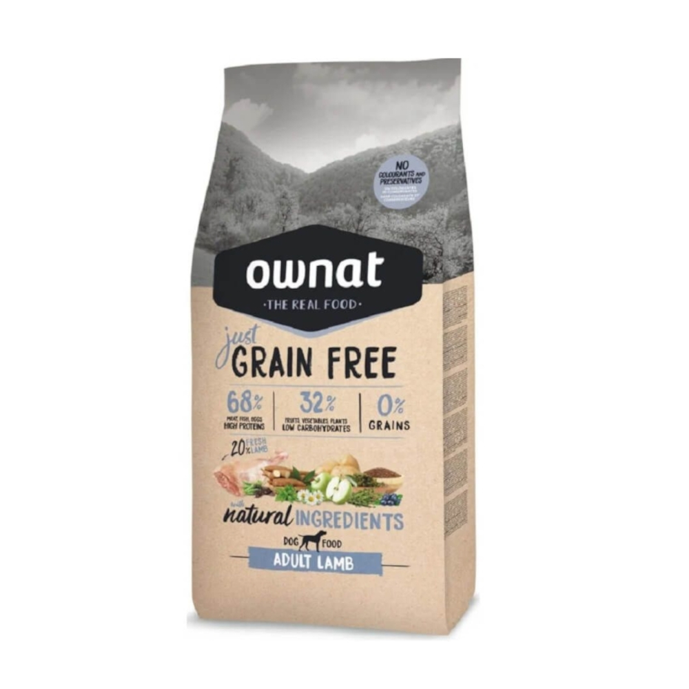 Ownat Dog Just Grain Free Lamm - 3 kg von Ownat Just Grain Free