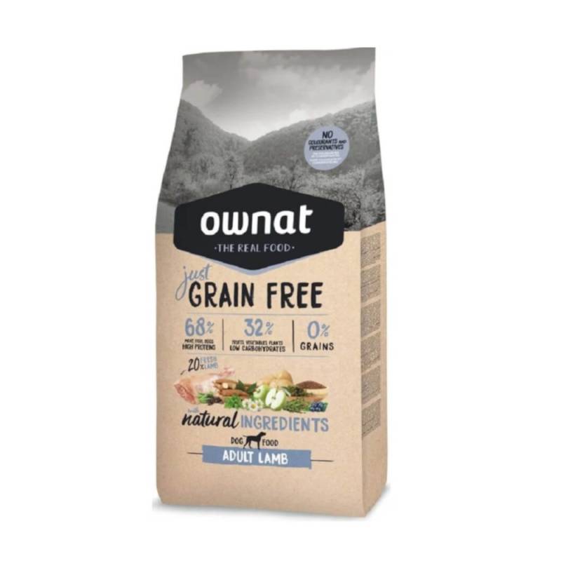 Ownat Dog Just Grain Free Lamm - 3 kg von Ownat Just Grain Free