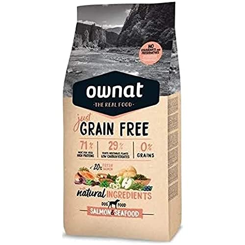 Optima ownat Just Grain Free Trockenfutter für Hunde Erwachsene Lachs und Meeresfrüchten Optima ownat Just Grain Free Trockenfutter für Hunde Erwachsene Lachs und Meeresfrüchten von Ownat