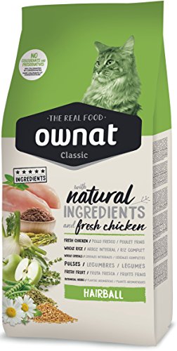 Ownat Classic Hairball Treats für Katzen – 1500 GR von Ownat