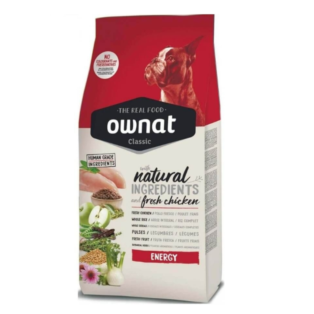 Ownat Dog Classic Energy - 20 kg von Ownat