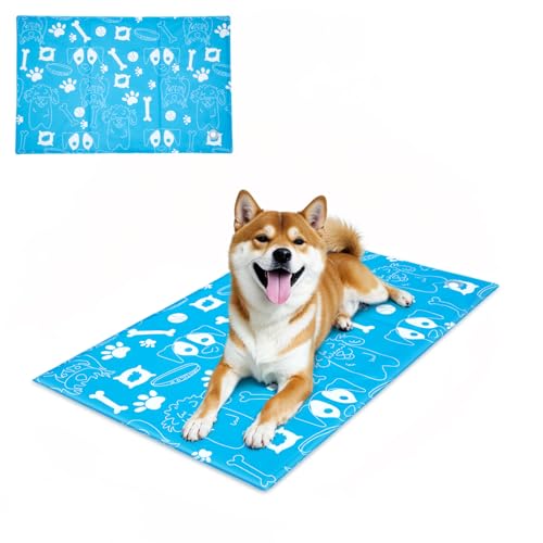 Ownpets 100x60CM große Kühlmatte für Hunde L von Ownpets