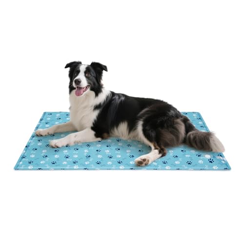 Ownpets 110x70CM große Kühlmatte Grün XL von Ownpets