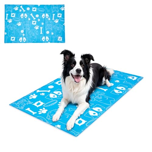 Ownpets 110x70CM große Kühlmatte für Hunde XL von Ownpets