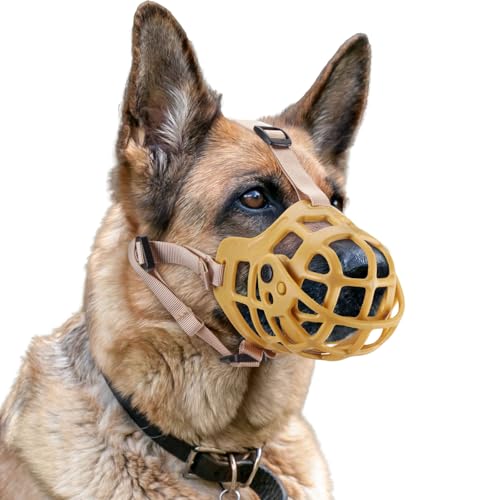 Ownpets Maulkorb Hund, Maulkorb für Große Hunde, Maulkorb Schäferhund, Maulkorb Mittlere Hunde, Silicone Dog Muzzle, Khaki, XL Ownpets Maulkorb Hund, Maulkorb für Große Hunde, Maulkorb Schäferhund, Maulkorb Mittlere Hunde, Silicone Dog Muzzle, Khaki, XL von Ownpets