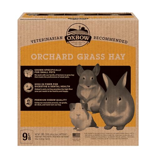 Oxbow Animal Health Oxbow Orchard Grass Hay - 9 lbs by von Oxbow Animal Health