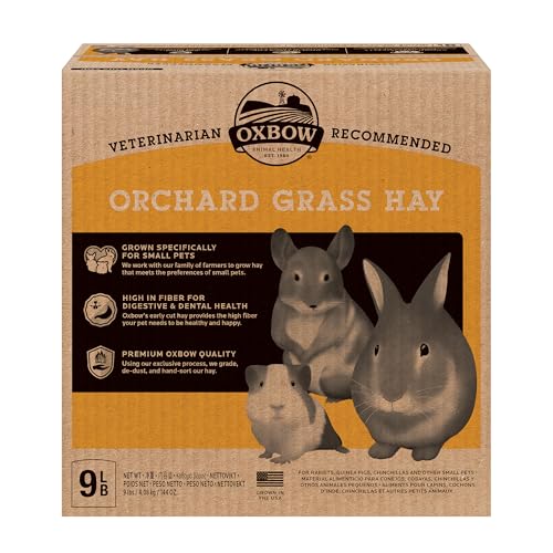 Oxbow Animal Health Oxbow Orchard Grass Hay - 9 lbs by von Oxbow Animal Health