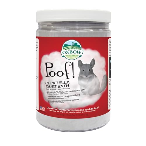 Oxbow Animal Health Poof! Chinchilla Staubbad 1,1 kg von Oxbow