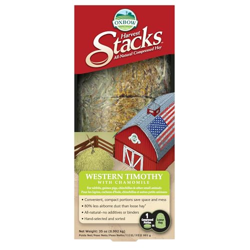 Oxbow Ernte Stacks Westlichen Timothy Tierchen Wüstenrennmaus Hamster Haustierfutter 992 G Oxbow Ernte Stacks Westlichen Timothy Tierchen Wüstenrennmaus Hamster Haustierfutter 992 G von Oxbow