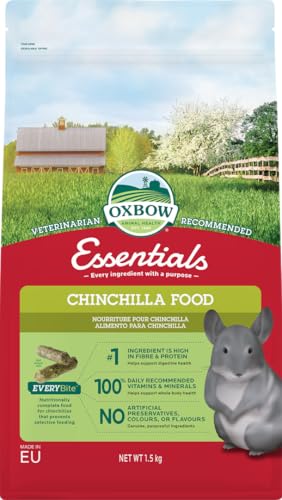 Oxbow Essentials Chinchilla-Futter – 1,5 kg Oxbow Essentials Chinchilla-Futter – 1,5 kg von Oxbow