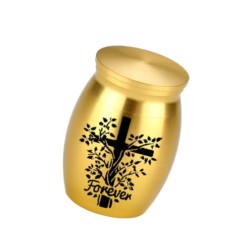 Oxtxuzdm Urne für Haustierasche, Urne für Tiere, Mutter, Urne für Asche/Haar, einfache Glasasche/Haarasche Oxtxuzdm Urne für Haustierasche, Urne für Tiere, Mutter, Urne für Asche/Haar, einfache Glasasche/Haarasche von Oxtxuzdm