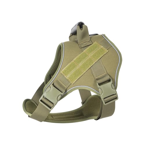 3. Atmungsaktives Hundekabelbaum Taktikweste Verstellbarer Riemen Sicher Fit Freien Camping Täglich Wandertaktik von Oxxggkao