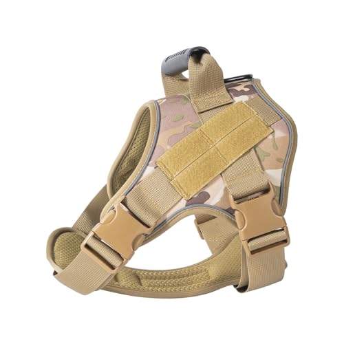 3. Atmungsaktives Hundekabelbaum Taktikweste Verstellbarer Riemen Sicher Fit Freien Camping Täglich Wandertaktik von Oxxggkao