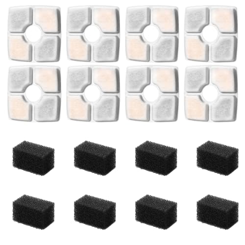Oxxggkao Ersatz-Filteranzug für Katzen, zum Entfernen von Wasser, Hunde-Wasserbrunnen für Haustierbrunnen, quadratische Filtersysteme, quadratisches Filter-Pad-Set Oxxggkao Ersatz-Filteranzug für Katzen, zum Entfernen von Wasser, Hunde-Wasserbrunnen für Haustierbrunnen, quadratische Filtersysteme, quadratisches Filter-Pad-Set von Oxxggkao