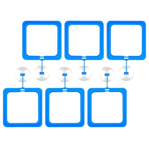 Oxxggkao Wasser Schwimmender Pflanzenhalter Ringe Fischfütterung Ringe Quadratische Runde Set Von 6 Für Fishtanks Pflanzenanbau Lieferungen Home Aquarium Fütterungsinstrument Oxxggkao Wasser Schwimmender Pflanzenhalter Ringe Fischfütterung Ringe Quadratische Runde Set Von 6 Für Fishtanks Pflanzenanbau Lieferungen Home Aquarium Fütterungsinstrument von Oxxggkao