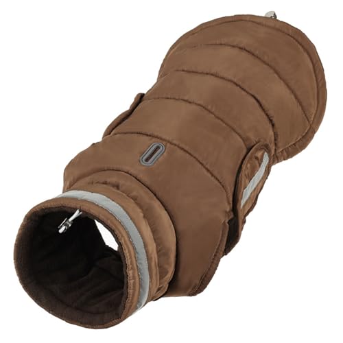 Oxxggkao Winddichtes Hundekostüm für große Hunde, Winterweste für Haustiere, mit Reißverschluss, für Outdoor-Aktivitäten, Reisen, Hundemantel von Oxxggkao