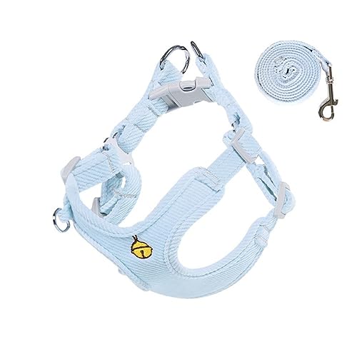 Oyccen Kleine Hunde Geschirr mit Leine Welpe Einstellbare Brustgeschirr Anti Zug Welpengeschirr Oyccen Kleine Hunde Geschirr mit Leine Welpe Einstellbare Brustgeschirr Anti Zug Welpengeschirr von Oyccen