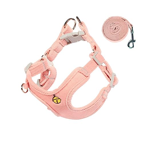 Oyccen Kleine Hunde Geschirr mit Leine Welpe Einstellbare Brustgeschirr Anti Zug Welpengeschirr Oyccen Kleine Hunde Geschirr mit Leine Welpe Einstellbare Brustgeschirr Anti Zug Welpengeschirr von Oyccen