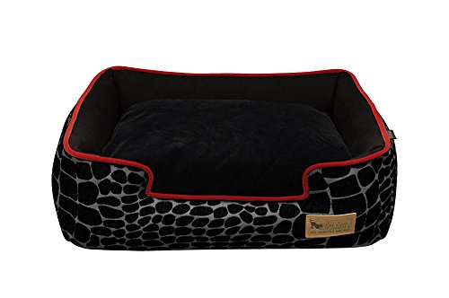 P.L.A.Y. – Pet Lifestyle & You PY3004BMF Lounge Bett Kalahari, M, schwarz von P.L.A.Y. – Pet Lifestyle & You