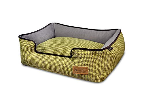 P.L.A.Y. – Pet Lifestyle & You PY3011AMF Lounge Bett Houndstooth, M, gelb/braun P.L.A.Y. – Pet Lifestyle & You PY3011AMF Lounge Bett Houndstooth, M, gelb/braun von P.L.A.Y. – Pet Lifestyle & You
