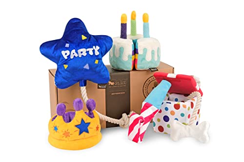 P.L.A.Y – Pet Lifestyle & You Party Time Collection Toys Set - 1 Set (i.e. 5 pcs) with Gift Box (New!) von P.L.A.Y. – Pet Lifestyle & You