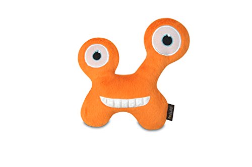 P.L.A.Y. – Monster Toy Collection Chatterbox Monster mit Quietscher – Orange von P.L.A.Y. – Pet Lifestyle & You