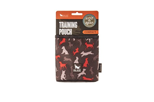 P.L.A.Y. – Pet Lifestyle & You Training Futterbeutel Scout Compact, Farbe: Mocca von Puppia