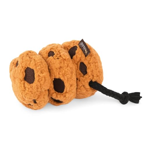 P.L.A.Y. Niedliches Plüsch-Hundespielzeug – Café, Lebensmittelthema, langlebig, Quietschspielzeug, ideal für Welpen und kleine, mittelgroße und große Hunde, maschinenwaschbar, recycelte Materialien von P.L.A.Y. – Pet Lifestyle & You