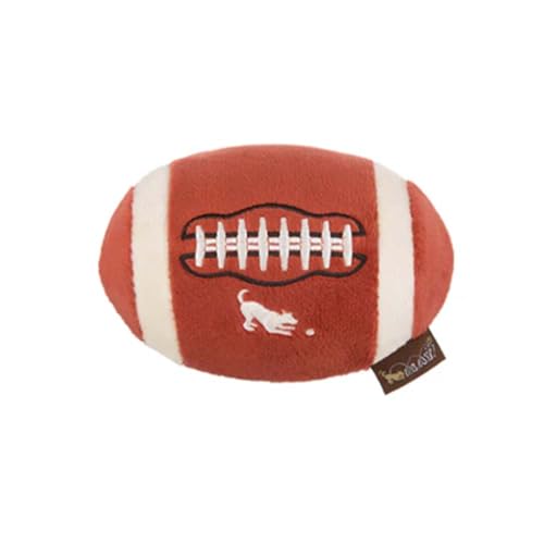 P.L.A.Y. PET LIFESTYLE AND YOU - Plüsch Spielzeug für Hund - Back to School Collection - Football von P.L.A.Y. – Pet Lifestyle & You