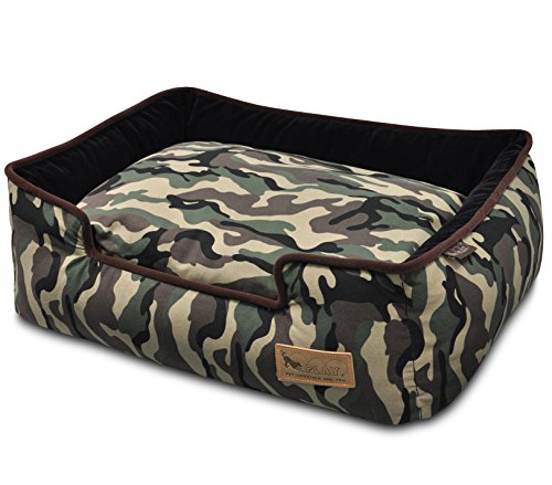 P.L.A.Y. – Pet Lifestyle & You PY3003ALF Lounge Bett Camouflage, L, weiß von P.L.A.Y. – Pet Lifestyle & You