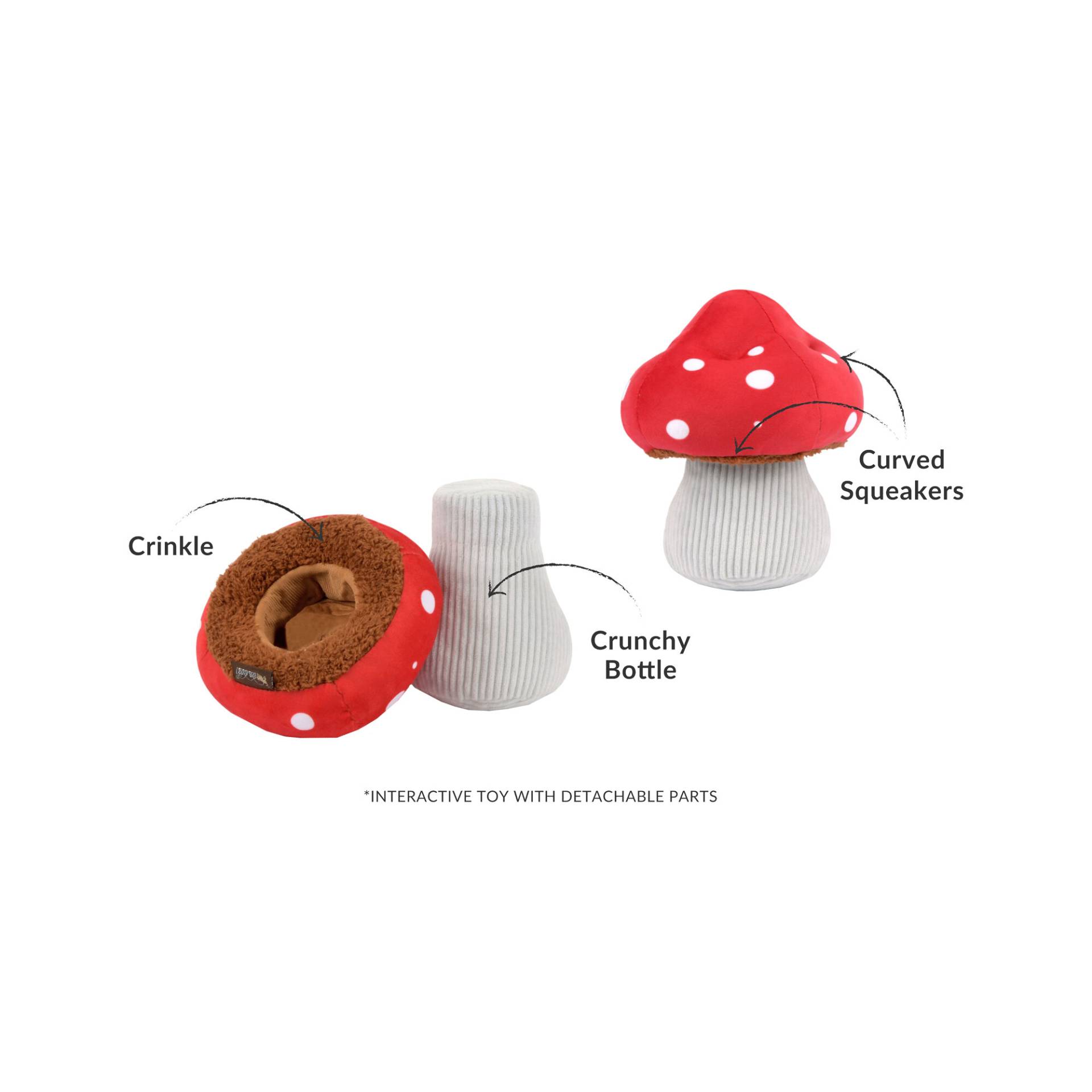 P.L.A.Y. Pet Blooming Buddies - Mutt Mushroom P.L.A.Y. Pet Blooming Buddies - Mutt Mushroom von P.L.A.Y. Pet