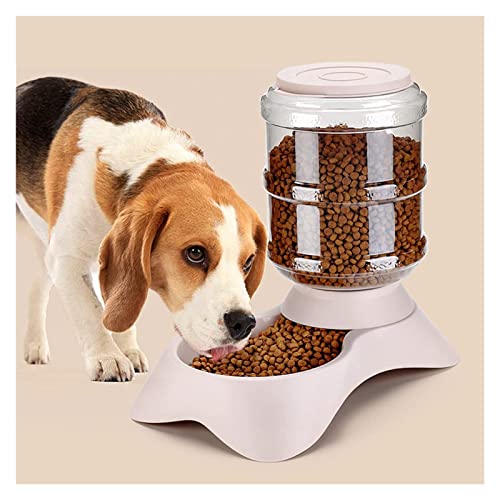 Automatische Futternäpfe für Hunde und Katzen, Wasserspender mit großer Kapazität, Futterspender und Wasserspender, Katzenbrunnen (Futterspender) von P9IDEDFH