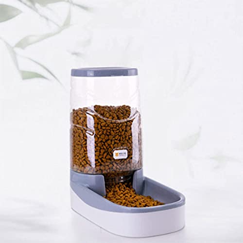 Futternapf, 3,8 l, automatischer Wasserbrunnen und Futterspender, kein Verschütten, Wasserspender und Futterspender für Katzen, Hunde, Haustiere, Wasserspender (Größe: Wasserspender) (Futterspender) von P9IDEDFH