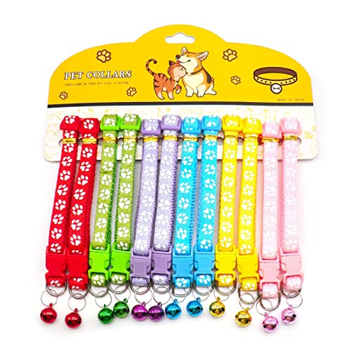 Haustierfliege, Hundehalsband mit Glöckchen, zart, Sicherheit, lässig, Nylon, für Hunde und Katzen, Umhängeband, Camouflage, verstellbar, Haustier-Hundezubehör (Farbe: wie abgebildet 6) (wie von P9IDEDFH