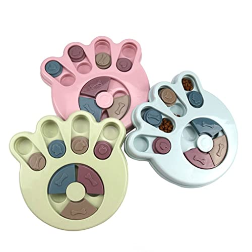 Hundespielzeug, langsamer Futterspender, interaktiver Welpenfutterspender, Haustier-Hundespielzeug (Farbe: B, Größe: 2323 cm) (A 23 x 23 cm) von P9IDEDFH
