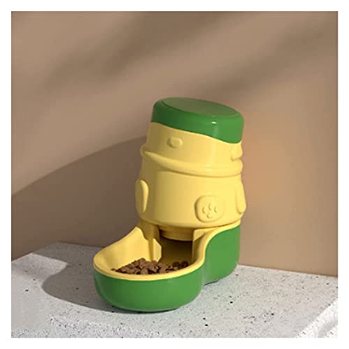 Spender Haustier Automatische Futternäpfe Hundefutter Futterspender Katze Wasserspender Große Kapazität Futter Wasserspender Tierfutter Futterspender und Wasserspender Katzenbrunnen (Futterspender) von P9IDEDFH