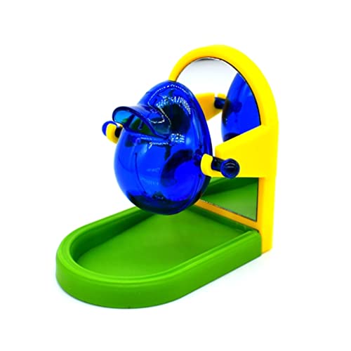 Vogelfutterstation für Haustiere, Vogelfutter, Papageienfütterung, Essen, Futterball, Fütterung, Kauen, lustiges interaktives Spielzeug für Sittiche, Nymphensittiche (Farbe: A, Größe: Einheitsgröße) von P9IDEDFH
