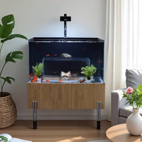 PA-DABAOO 58-Gallonen-Katzenbett-Aquarium, Katzenhöhle Mit Immersivem Sichtglas, Transparentes Aquarium Mit Sockel, Mit Licht Und Filtersystem Für Gelangweilte Hauskatzen PA-DABAOO 58-Gallonen-Katzenbett-Aquarium, Katzenhöhle Mit Immersivem Sichtglas, Transparentes Aquarium Mit Sockel, Mit Licht Und Filtersystem Für Gelangweilte Hauskatzen von PA-DABAOO