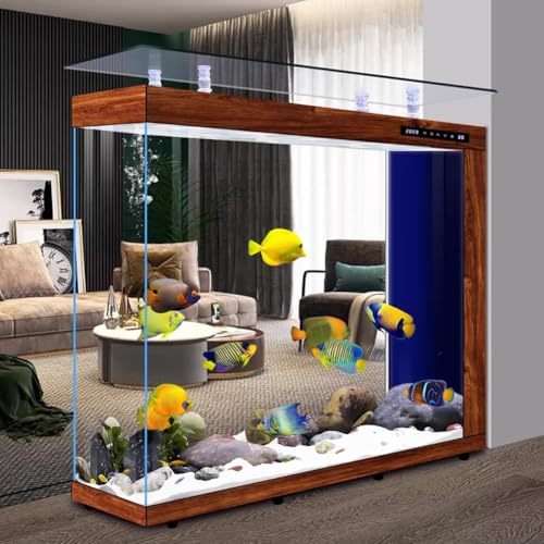 PA-DABAOO 68-Gallonen-Aquarium, Großes Smart-Aquarium Mit EIN-klick-Entwässerung, Robustes Fischglas, Seitliches Filtersystem, Luxuriöses Vertikales Aquarium, Glasbar,B PA-DABAOO 68-Gallonen-Aquarium, Großes Smart-Aquarium Mit EIN-klick-Entwässerung, Robustes Fischglas, Seitliches Filtersystem, Luxuriöses Vertikales Aquarium, Glasbar,B von PA-DABAOO