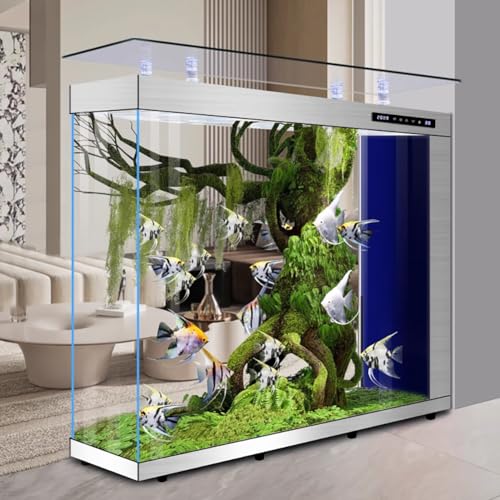 PA-DABAOO 68-Gallonen-Aquarium, Großes Smart-Aquarium Mit EIN-klick-Entwässerung, Robustes Fischglas, Seitliches Filtersystem, Luxuriöses Vertikales Aquarium, Glasbar,D PA-DABAOO 68-Gallonen-Aquarium, Großes Smart-Aquarium Mit EIN-klick-Entwässerung, Robustes Fischglas, Seitliches Filtersystem, Luxuriöses Vertikales Aquarium, Glasbar,D von PA-DABAOO