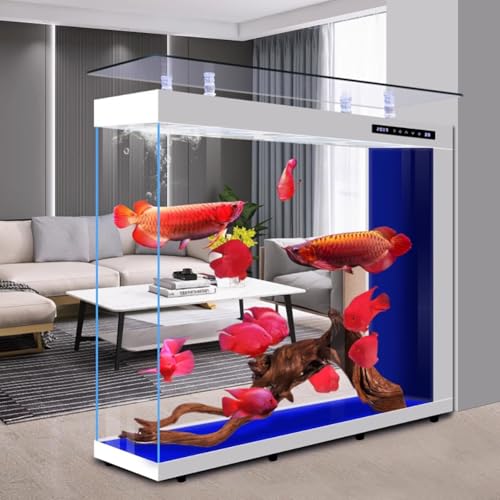PA-DABAOO 68-Gallonen-Aquarium, Großes Smart-Aquarium Mit EIN-klick-Entwässerung, Robustes Fischglas, Seitliches Filtersystem, Luxuriöses Vertikales Aquarium, Glasbar,E PA-DABAOO 68-Gallonen-Aquarium, Großes Smart-Aquarium Mit EIN-klick-Entwässerung, Robustes Fischglas, Seitliches Filtersystem, Luxuriöses Vertikales Aquarium, Glasbar,E von PA-DABAOO