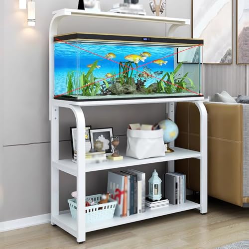 PA-DABAOO Großer Aquariumständer, Robuster Metall-Aquariumständer, Höhenverstellbar, Multifunktionales Lagerregal, Stabiler Metallrahmen, Mehrschichtiges Design, Mehr Stauraum,B PA-DABAOO Großer Aquariumständer, Robuster Metall-Aquariumständer, Höhenverstellbar, Multifunktionales Lagerregal, Stabiler Metallrahmen, Mehrschichtiges Design, Mehr Stauraum,B von PA-DABAOO