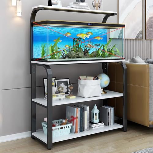 PA-DABAOO Großer Aquariumständer, Robuster Metall-Aquariumständer, Höhenverstellbar, Multifunktionales Lagerregal, Stabiler Metallrahmen, Mehrschichtiges Design, Mehr Stauraum,C PA-DABAOO Großer Aquariumständer, Robuster Metall-Aquariumständer, Höhenverstellbar, Multifunktionales Lagerregal, Stabiler Metallrahmen, Mehrschichtiges Design, Mehr Stauraum,C von PA-DABAOO