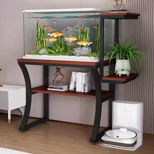 PA-DABAOO Moderner Aquariumständer, Metall-Aquariumständer Mit Mehrschichtigen Lagerregalen, 3-Stufiger Reptilien-Terrariumständer Für Das Wohnzimmer,70 * 40 * 65cm PA-DABAOO Moderner Aquariumständer, Metall-Aquariumständer Mit Mehrschichtigen Lagerregalen, 3-Stufiger Reptilien-Terrariumständer Für Das Wohnzimmer,70 * 40 * 65cm von PA-DABAOO