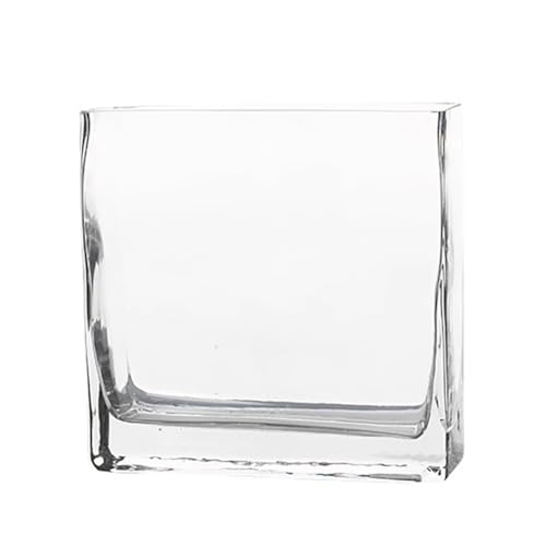 PA-DABAOO Quadratisches Aquarium Aus Glas, Leicht Zu Pflegen, Durchsichtiges Rahmenloses Aquarium, 360-Grad-Ansicht, Tisch-Aquarien Für Die Präsentation Auf Dem Schreibtisch,S PA-DABAOO Quadratisches Aquarium Aus Glas, Leicht Zu Pflegen, Durchsichtiges Rahmenloses Aquarium, 360-Grad-Ansicht, Tisch-Aquarien Für Die Präsentation Auf Dem Schreibtisch,S von PA-DABAOO