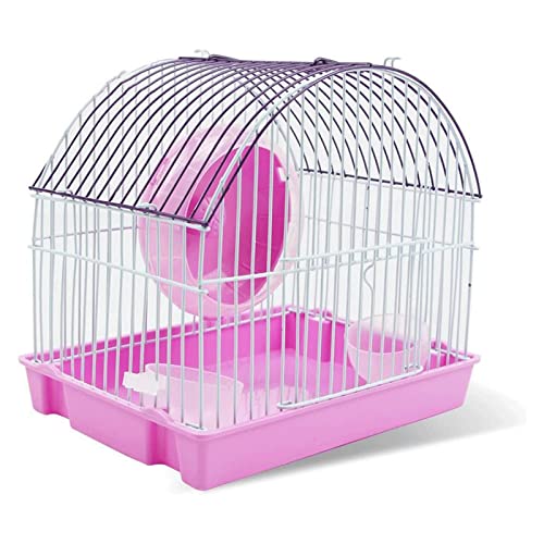 Small Castle Hamster Cage Portable Animal Cage Curved Flat Top Small Animal Villa Hamster Supplies mit Zubehör von PAASHE