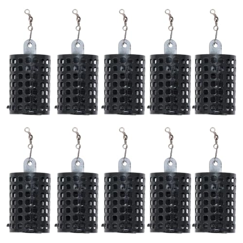 PACHHK 10 runde Angelköder-Futterspender aus , Köderkorb, Köderhalter, Angelköder, Käfig-Futterspender, 10 g PACHHK 10 runde Angelköder-Futterspender aus , Köderkorb, Köderhalter, Angelköder, Käfig-Futterspender, 10 g von PACHHK